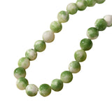 6-12mm Green Milk Cover Persian Jade Round Beads for Jewelry Making