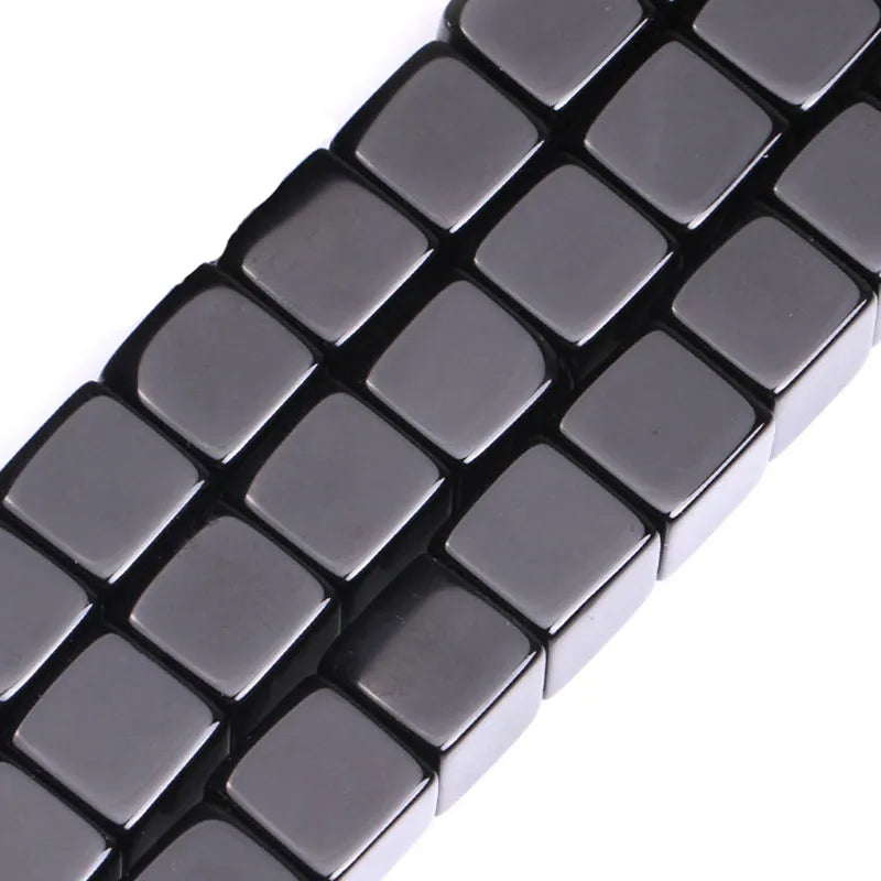 6-12mm Natural Cube Agates Beads For Jewelry Making Bracelets