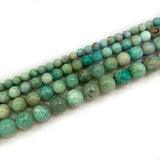 6-12mm Green Amazonite Stone Beads Round DIY Loose Beads 15''