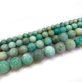 6-12mm Green Amazonite Stone Beads Round DIY Loose Beads 15''