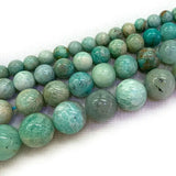 6-12mm Green Amazonite Stone Beads Round DIY Loose Beads 15''