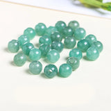 6-12mm Green Aventurine Stone Smooth Round Beads 50Pcs