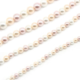 6-12mm Freshwater Pearls Round Beads for Jewelry Making