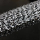 6-12mm Rock Quartz Round Beads Natural Clear Crystal for Jewelry Making