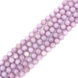 6-12mm Natural Purple Lepidolite Stone Loose Beads for Jewelry Making