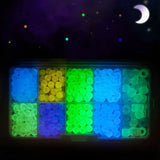 Mixed Acrylic Luminous Beads Glow In The Dark Beads For Jewelry Making
