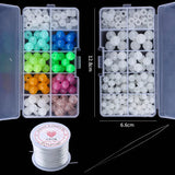 Mixed Acrylic Luminous Beads Glow In The Dark Beads For Jewelry Making
