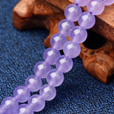 6*14 MM Light Purple Violet Necklace for Girlfriend
