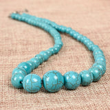 14 mm Turquoise Chipping Decoration Beads