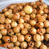 6-18 mm Peach Wooden Beads for Jewelry Making DIY Craft