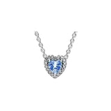 925 Silver Key Necklace Women's Jewelry