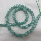 6-20mm Green Angelite Stone Beads 15?? Round DIY Loose Beads