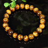 Tiger's Eye Amulet Bracelet 6-20mm Beads