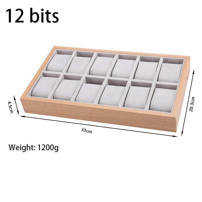 Pillow Style Jewelry Watch Bracelet Display Tray Box