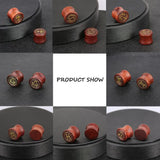 6-25mm Ear Tunnels Stainless Steel Plugs & Tunnels Colorful Stone Ear Plugs