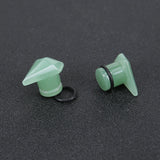 6-25mm Ear Tunnels Stainless Steel Plugs & Tunnels Colorful Stone Ear Plugs