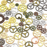 6-28mm Mix Gear Steampunk Charms Pendants Vintage Cogs Bracelets Accessories