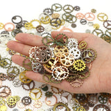 6-28mm Mix Gear Steampunk Charms Pendants Vintage Cogs Bracelets Accessories