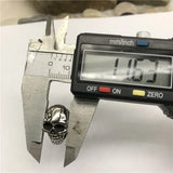 6.2mm Hole Vintage Skull Bead for DIY Jewelry Making