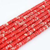 6*3mm Spacer Rectangular Dihuang Stone Beads Jewelry Making Supplies