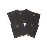 Hairpin Packaging Card 50Pcs Golden Dots Hair Clip Packing Paper Cards