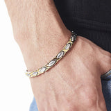 6.4mm Stainless Steel Magnet Bracelet for Men Women