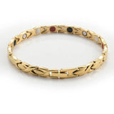 6.4mm Stainless Steel Magnet Bracelet for Men Women
