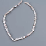 6.5-7mm Biwa Freshwater Pearl Strand Straight Hole