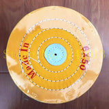 50 Pack Yellow Buffs Cotton Clothes for Jewelry Polishing
