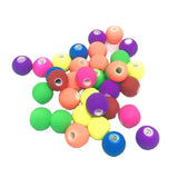 Matte Fluorescent Neon Beads Acrylic Round Spacer for DIY Jewelry