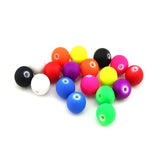Matte Fluorescent Neon Beads Acrylic Round Spacer for DIY Jewelry