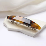 French Hairclips Barrettes Acetate Hair Accessories Side Clip Non-slip Headwear