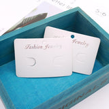 Hair Claw/Barrette Products Packing Card Paper Hair Clip Display Card 100pcs