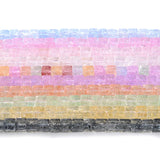 6mm Multicolor Crystal Stone Square Beads for Jewelry Making