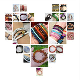 6mm Multicolor Crystal Stone Square Beads for Jewelry Making