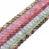 6mm Natural Stone Beads Faceted for DIY Jewelry Making Bracelet