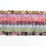 6mm Natural Stone Beads Faceted for DIY Jewelry Making Bracelet