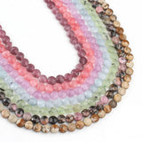 6mm Natural Stone Beads Faceted for DIY Jewelry Making Bracelet