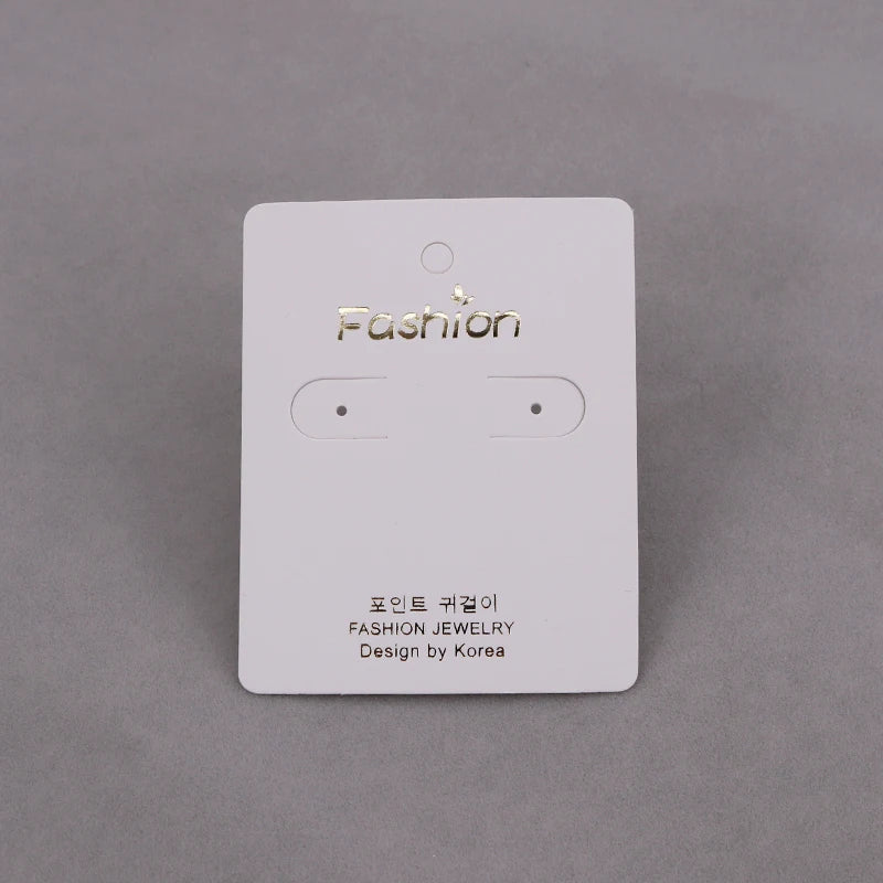 Earrings Card for Jewelry Storage, 6x7.5cm
