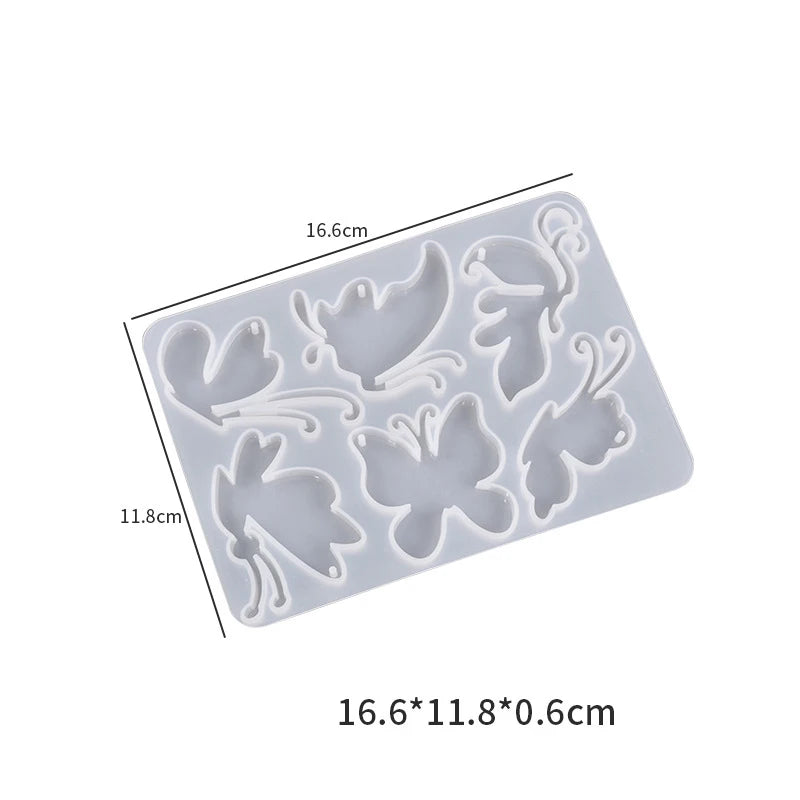 DIY Crystal Epoxy Resin Mold Making Tool Silicone Cups Jewelry Making
