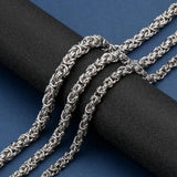 316L Stainless Steel Chain Necklace For Men - Party Jewelry