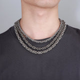 316L Stainless Steel Chain Necklace For Men - Party Jewelry