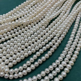 6-7MM 66Pcs/Lot Natural Freshwater Pearl Beads Strands DIY Jewelry Making