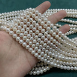 6-7MM 66Pcs/Lot Natural Freshwater Pearl Beads Strands DIY Jewelry Making
