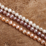 6-7MM Natural Freshwater Pearl Irregular Loose Beads
