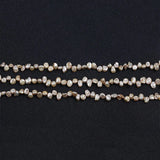 6-7mm AA Yellow Baroque Freshwater Pearls