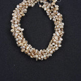 6-7mm AA Yellow Baroque Freshwater Pearls