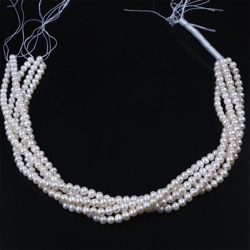 6-7mm AA Freshwater Potato Pearl Strand