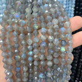 Labradorite Stone Beads for Jewelry Making Bracelets 15''