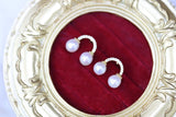 Natural Freshwater Pearl Stud Earrings